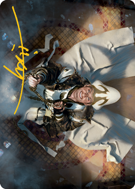 Jerren, Corrupted Bishop Art Card (Gold-Stamped Signature) [Innistrad: Midnight Hunt Art Series] | Rock City Comics