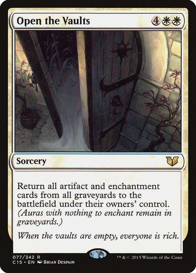 Open the Vaults [Commander 2015] | Rock City Comics