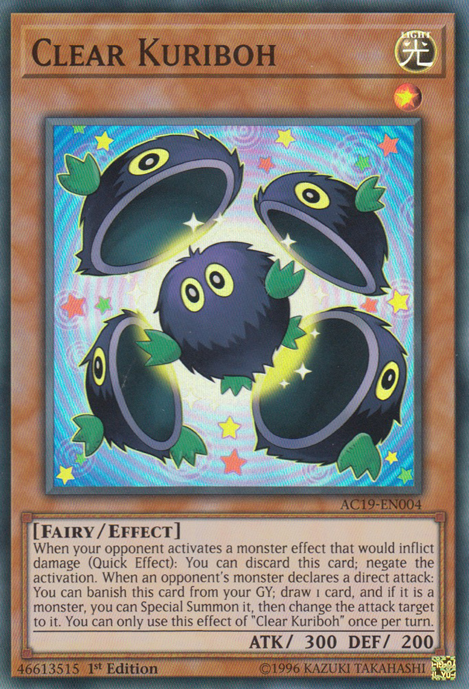 Clear Kuriboh [AC19-EN004] Super Rare | Rock City Comics