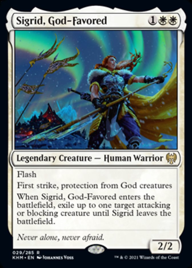 Sigrid, God-Favored [Kaldheim] | Rock City Comics