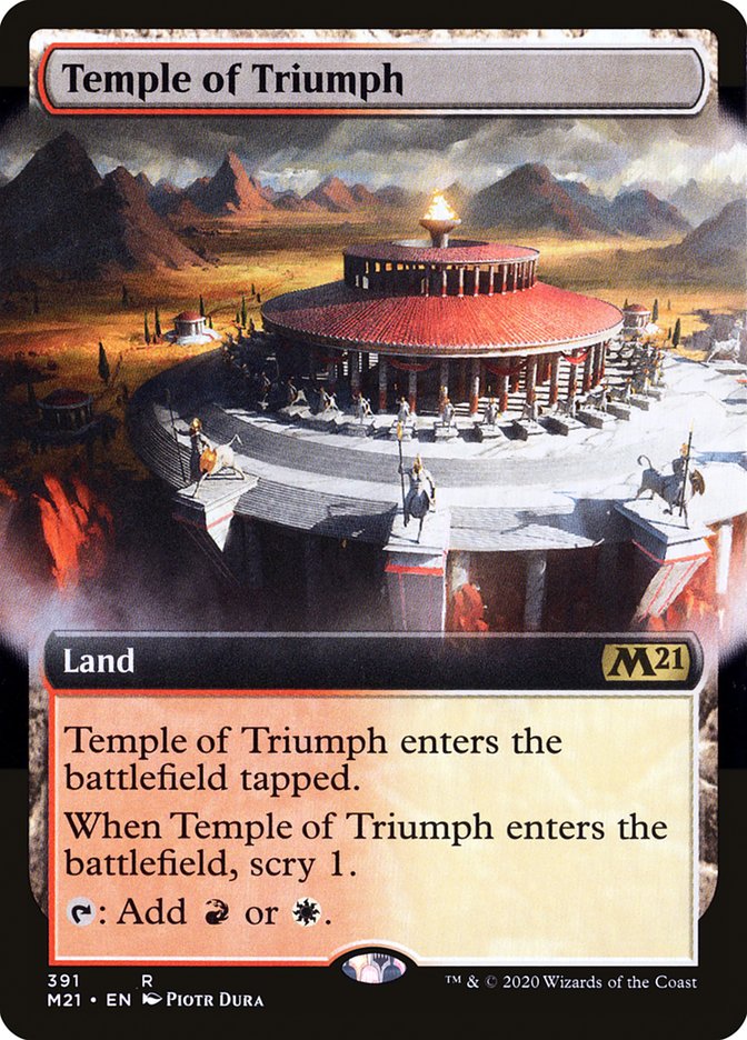 Temple of Triumph (Extended) [Core Set 2021] | Rock City Comics