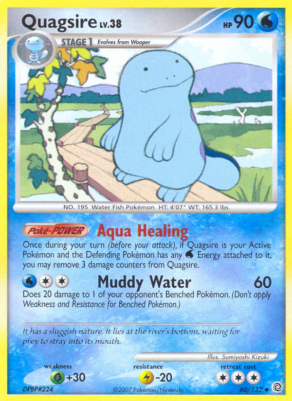 Quagsire (60/132) [Diamond & Pearl: Secret Wonders] | Rock City Comics