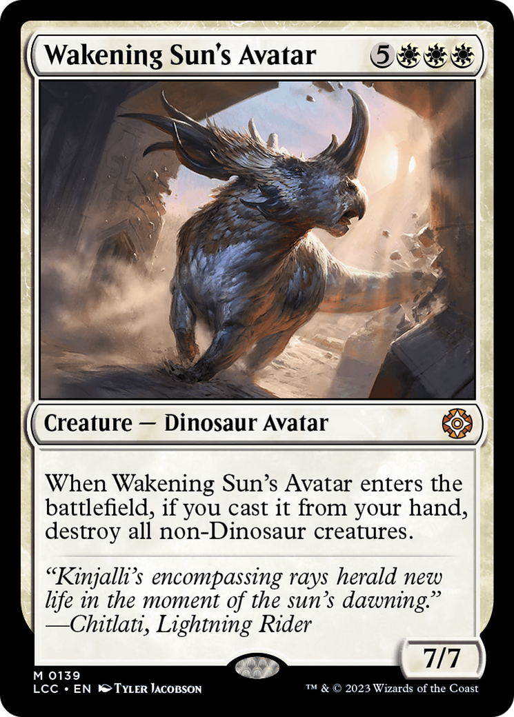 Wakening Sun's Avatar [The Lost Caverns of Ixalan Commander] | Rock City Comics