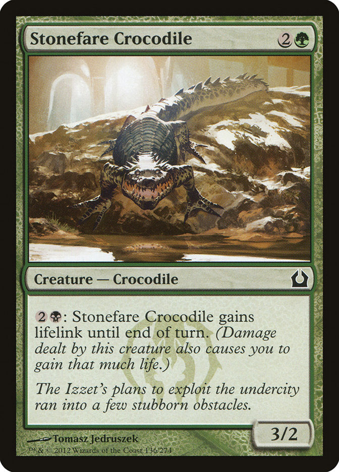 Stonefare Crocodile [Return to Ravnica] | Rock City Comics