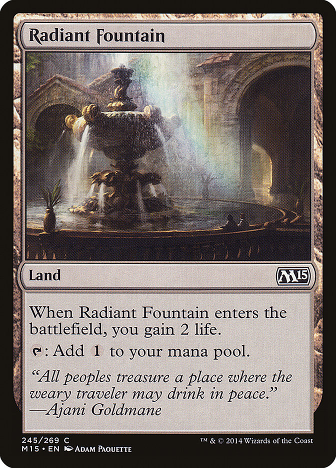 Radiant Fountain [Magic 2015] | Rock City Comics