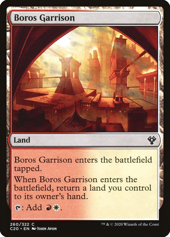 Boros Garrison [Commander 2020] | Rock City Comics