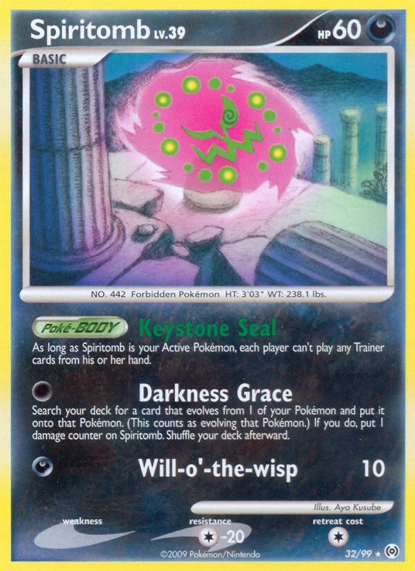 Spiritomb (32/99) [Platinum: Arceus] | Rock City Comics