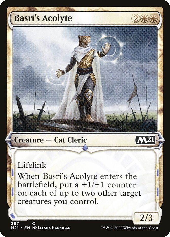 Basri's Acolyte (Showcase) [Core Set 2021] | Rock City Comics