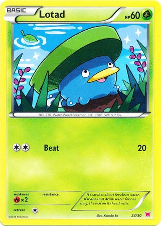 Lotad (23/30) [XY: Trainer Kit 2 - Latias] | Rock City Comics