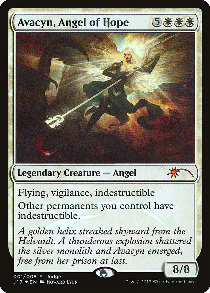 Avacyn, Angel of Hope [Judge Gift Cards 2017] | Rock City Comics