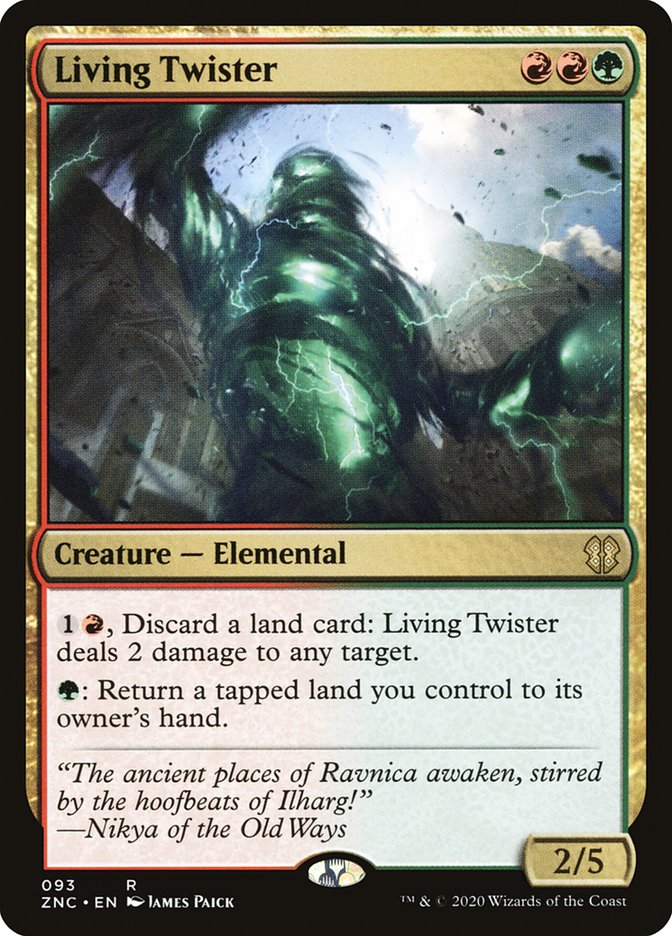 Living Twister [Zendikar Rising Commander] | Rock City Comics