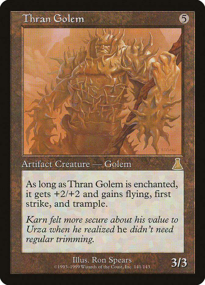 Thran Golem [Urza's Destiny] | Rock City Comics