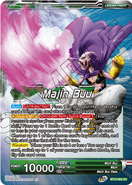 Majin Buu // Majin Buu, Unadulterated Might (BT14-062) [Cross Spirits] | Rock City Comics