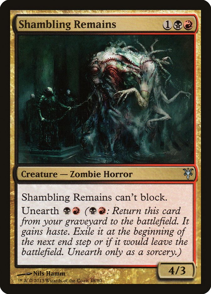 Shambling Remains [Duel Decks: Sorin vs. Tibalt] | Rock City Comics