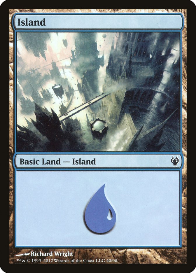 Island (40) [Duel Decks: Izzet vs. Golgari] | Rock City Comics