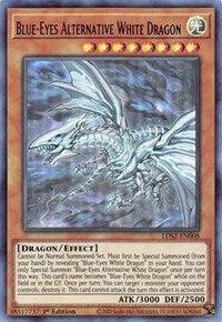 Blue-Eyes Alternative White Dragon (Purple) [LDS2-EN008] Ultra Rare | Rock City Comics