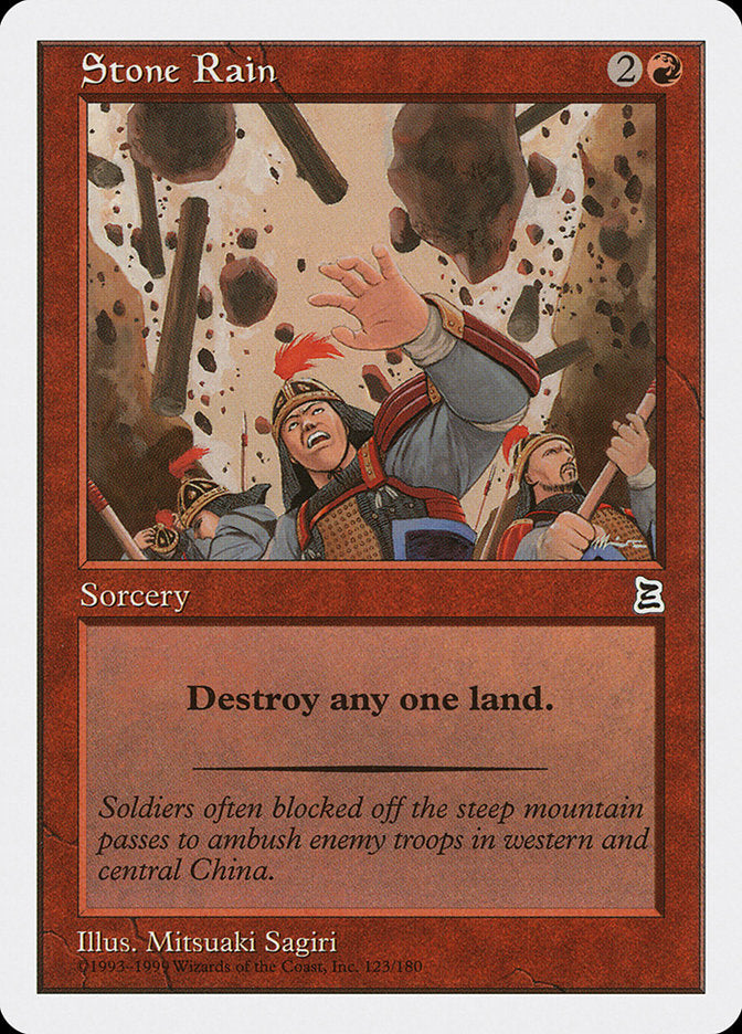 Stone Rain [Portal Three Kingdoms] | Rock City Comics