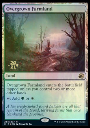 Overgrown Farmland [Innistrad: Midnight Hunt Prerelease Promos] | Rock City Comics