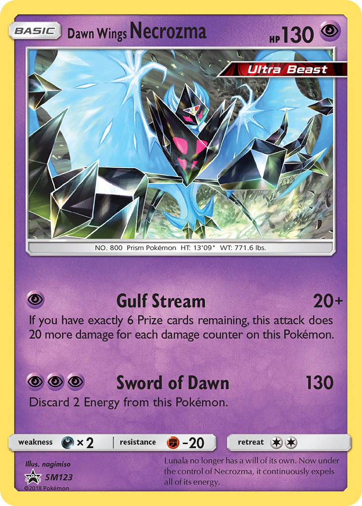 Dawn Wings Necrozma (SM123) [Sun & Moon: Black Star Promos] | Rock City Comics