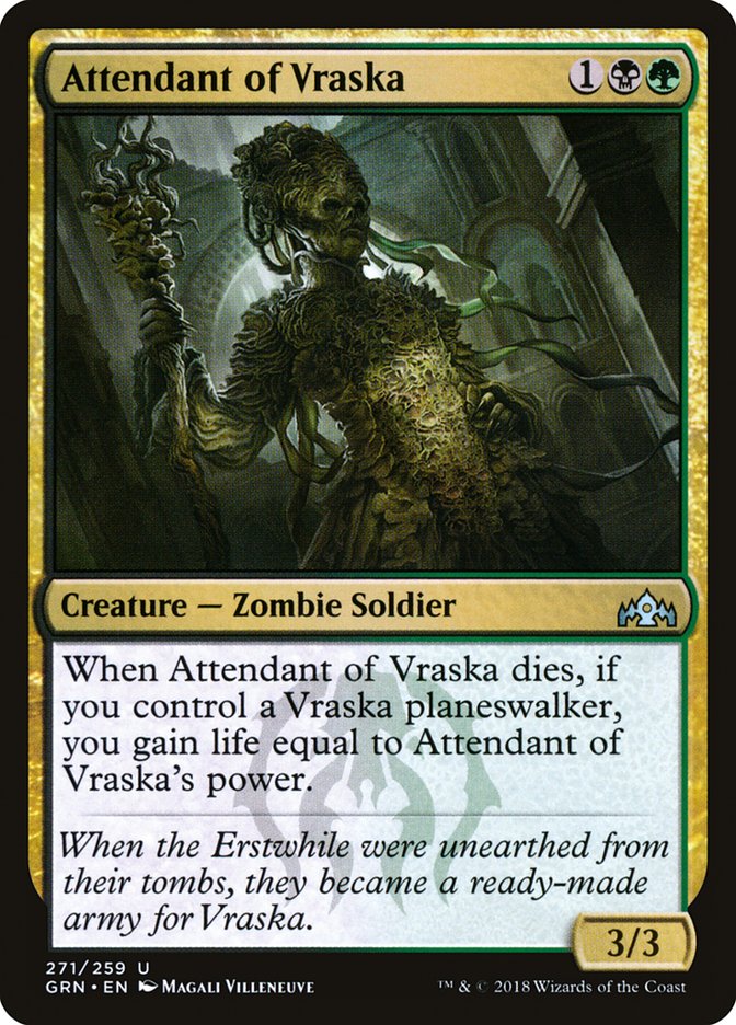 Attendant of Vraska [Guilds of Ravnica] | Rock City Comics