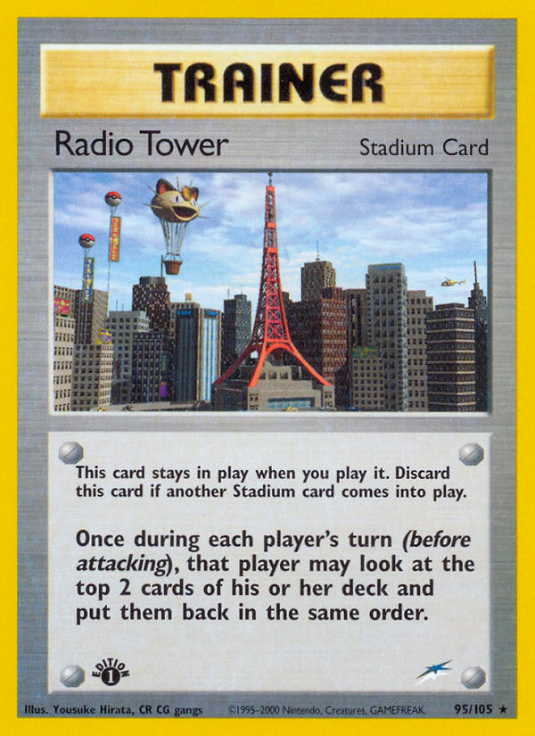 Radio Tower (95/105) [Neo Destiny 1st Edition] | Rock City Comics