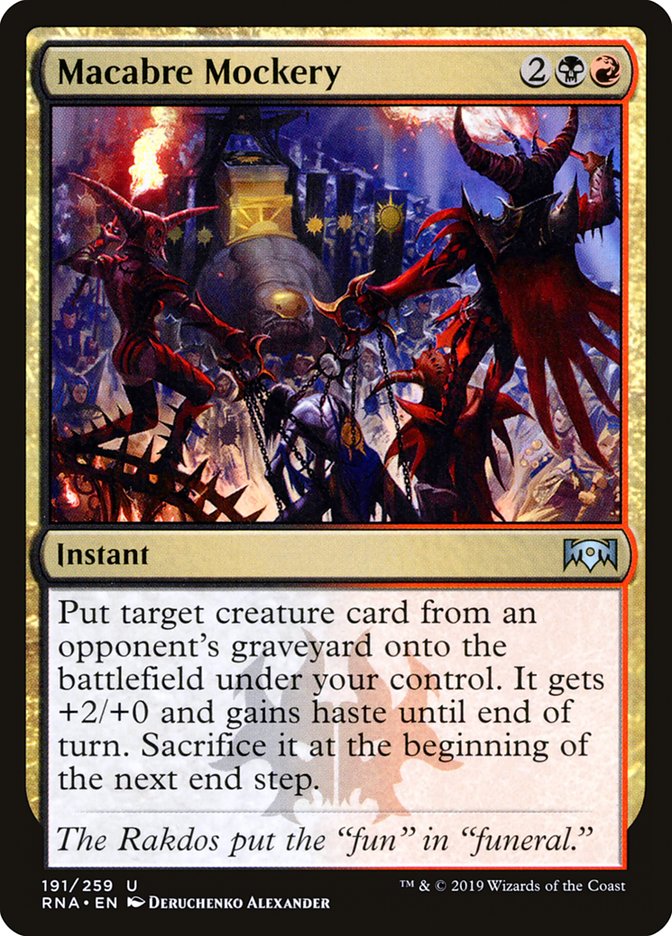 Macabre Mockery [Ravnica Allegiance] | Rock City Comics