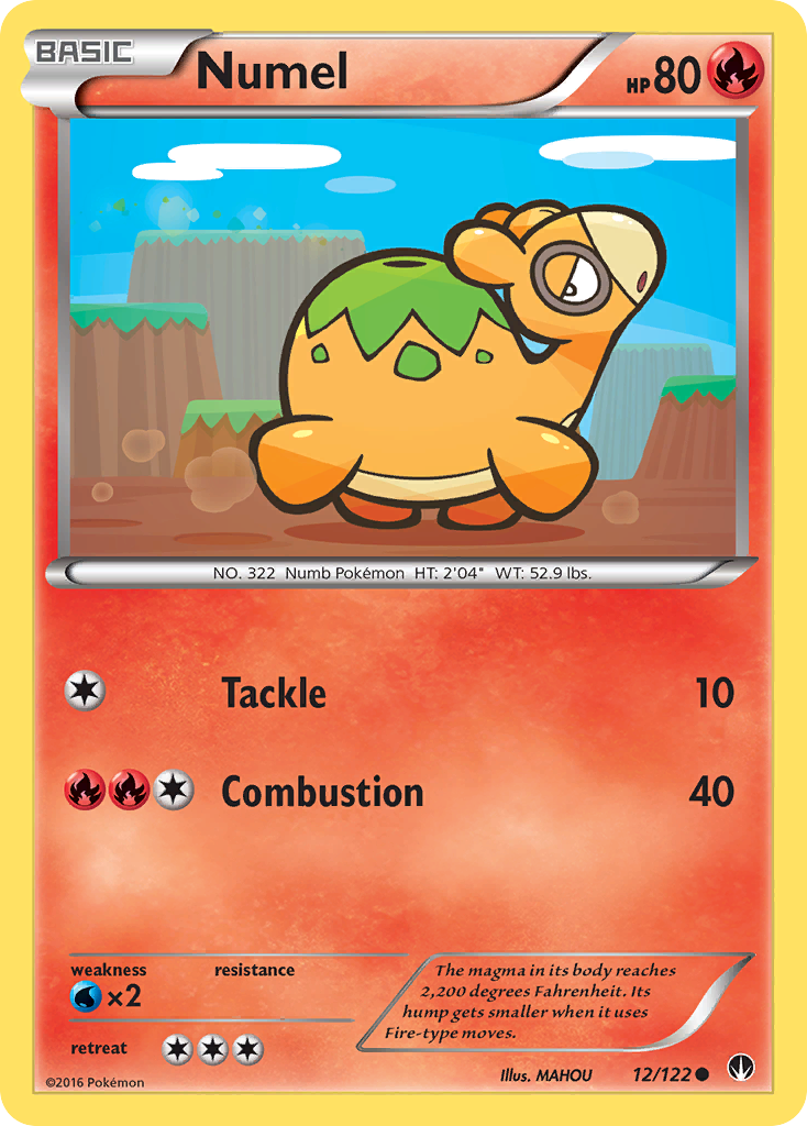 Numel (12/122) [XY: BREAKpoint] | Rock City Comics