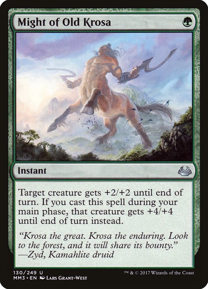 Might of Old Krosa [Modern Masters 2017] | Rock City Comics