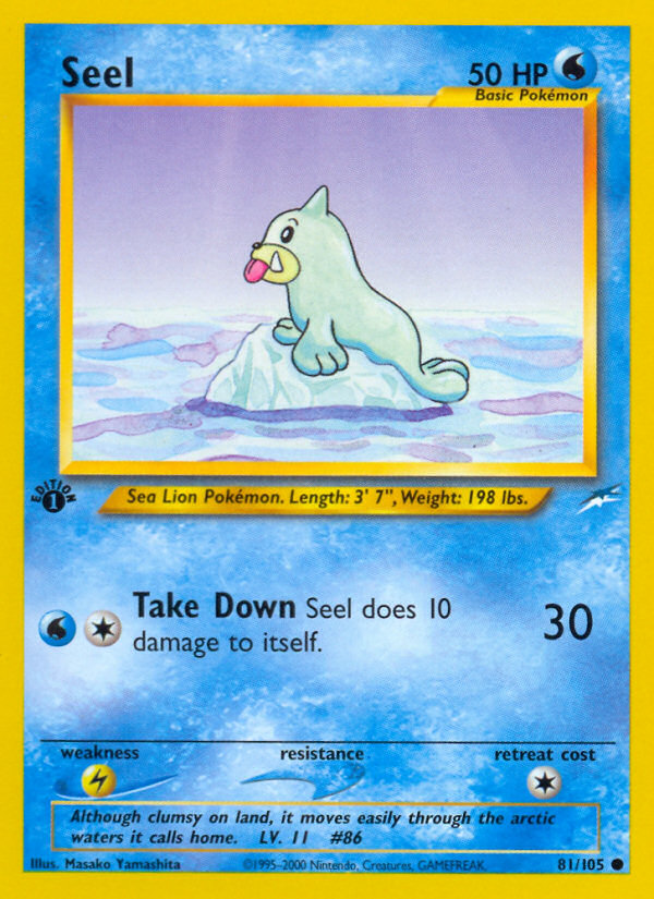 Seel (81/105) [Neo Destiny 1st Edition] | Rock City Comics