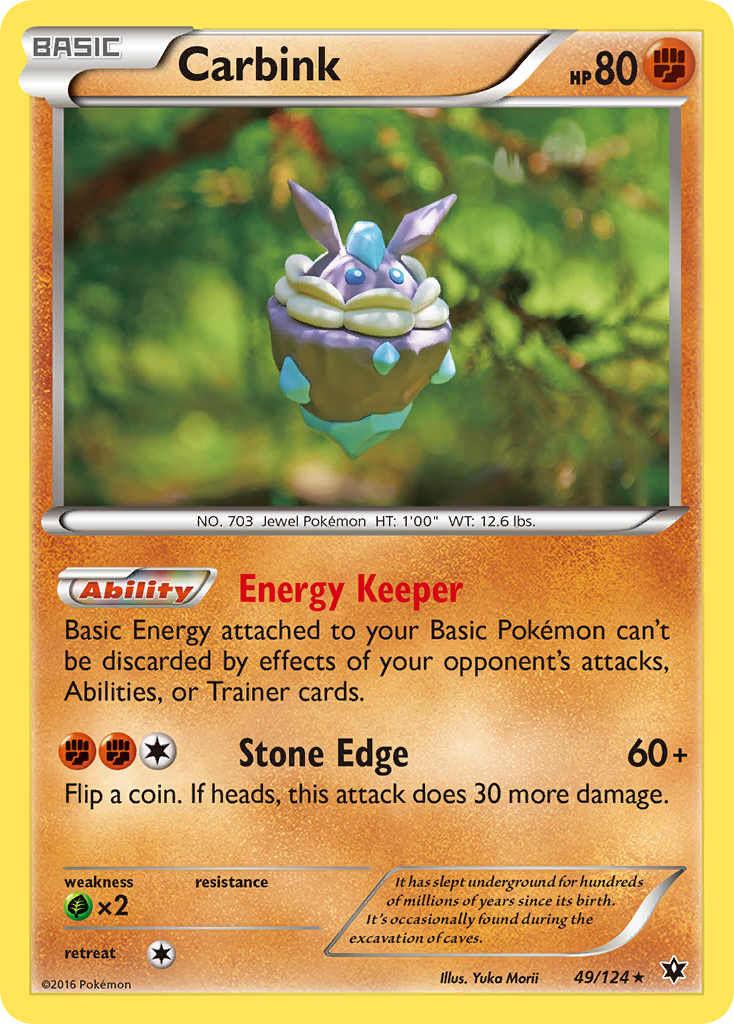 Carbink (49/124) [XY: Fates Collide] | Rock City Comics