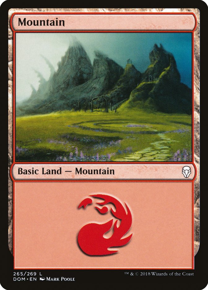 Mountain (265) [Dominaria] | Rock City Comics