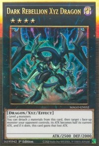 Dark Rebellion Xyz Dragon [MAGO-EN032] Gold Rare | Rock City Comics