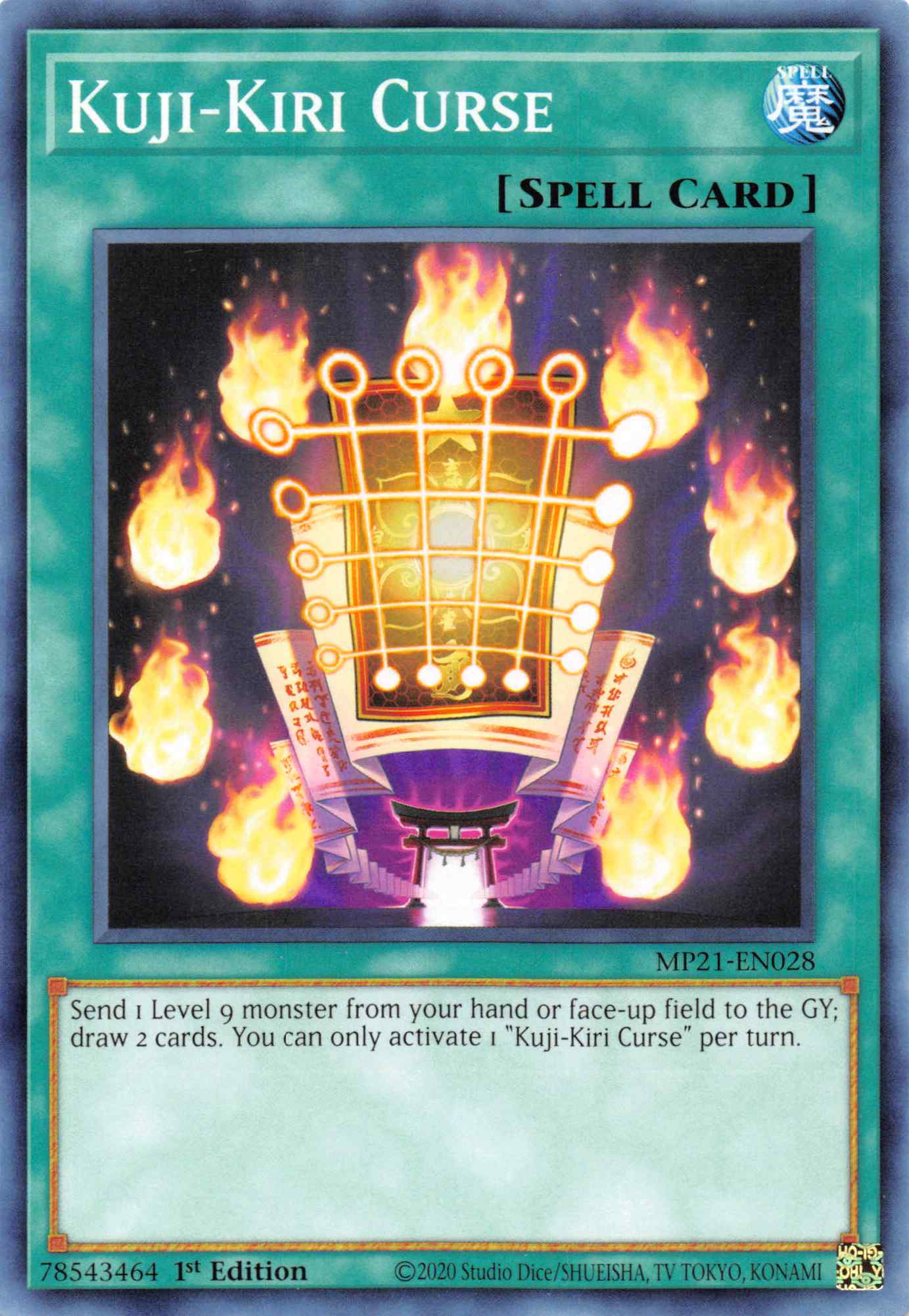 Kuji-Kiri Curse [MP21-EN028] Common | Rock City Comics