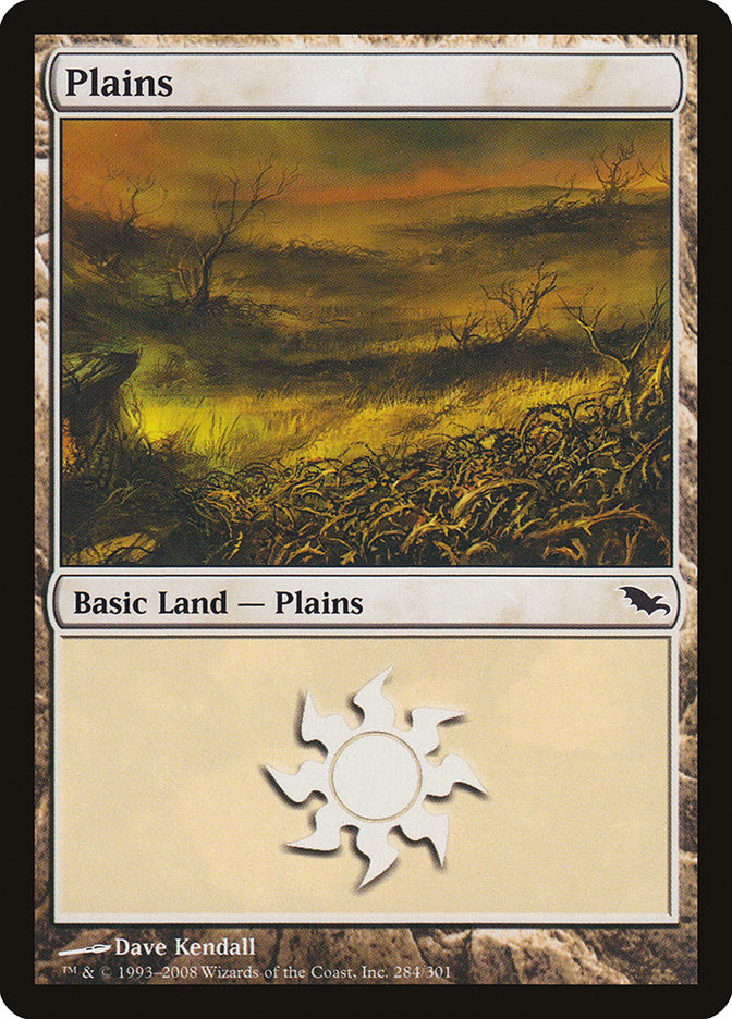 Plains (284) [Shadowmoor] | Rock City Comics