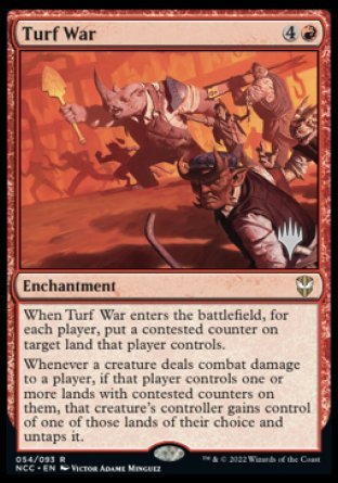 Turf War (Promo Pack) [Streets of New Capenna Commander Promos] | Rock City Comics