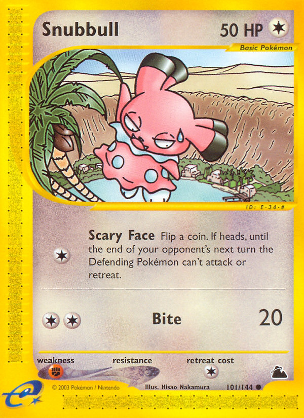 Snubbull (101/144) [Skyridge] | Rock City Comics