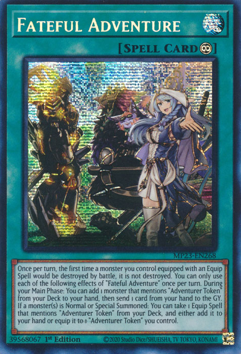 Fateful Adventure [MP23-EN268] Prismatic Secret Rare | Rock City Comics