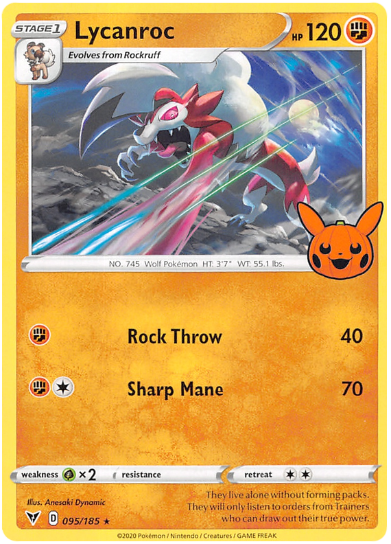 Lycanroc (095/185) [Trick or Trade 2023] | Rock City Comics