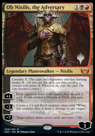 Ob Nixilis, the Adversary (Promo Pack) [Streets of New Capenna Promos] | Rock City Comics