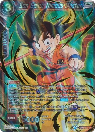 Son Goku, Nimbus Master [DB3-003] | Rock City Comics