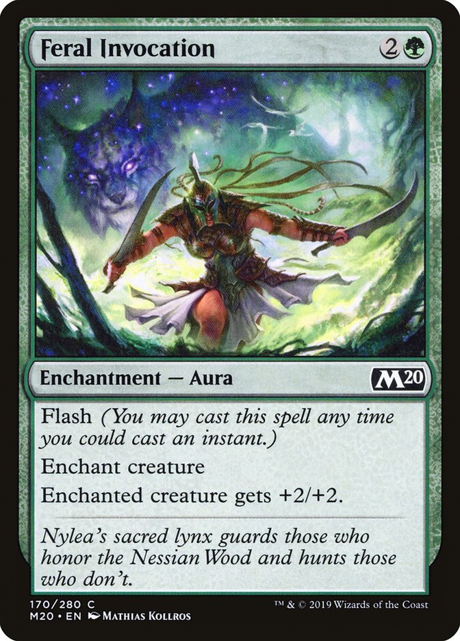Feral Invocation [Core Set 2020] | Rock City Comics