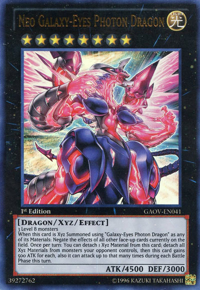 Neo Galaxy-Eyes Photon Dragon [GAOV-EN041] Ultra Rare | Rock City Comics