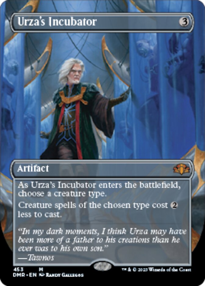 Urza's Incubator (Borderless Alternate Art) [Dominaria Remastered] | Rock City Comics