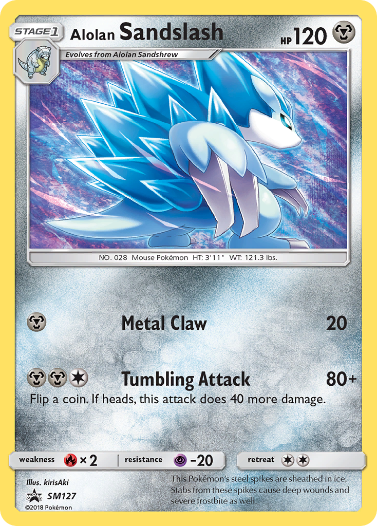 Alolan Sandslash (SM127) [Sun & Moon: Black Star Promos] | Rock City Comics