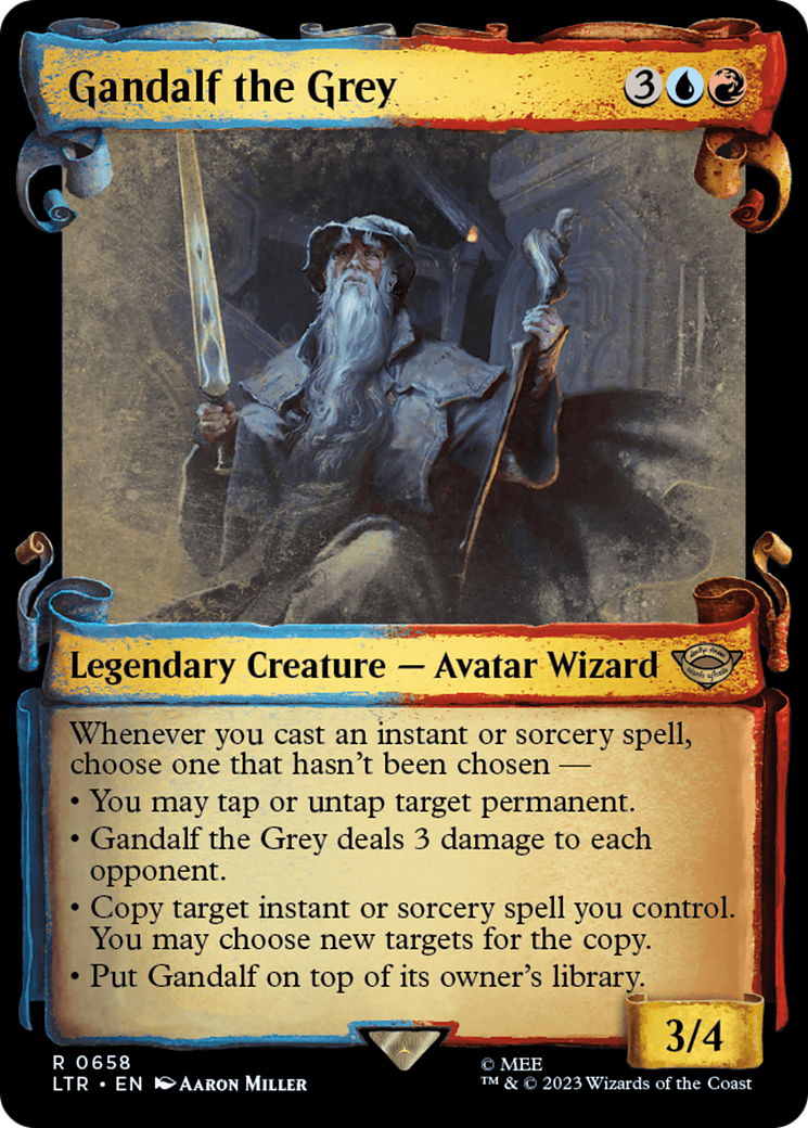 Gandalf the Grey [The Lord of the Rings: Tales of Middle-Earth Showcase Scrolls] | Rock City Comics