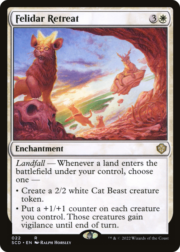 Felidar Retreat [Starter Commander Decks] | Rock City Comics
