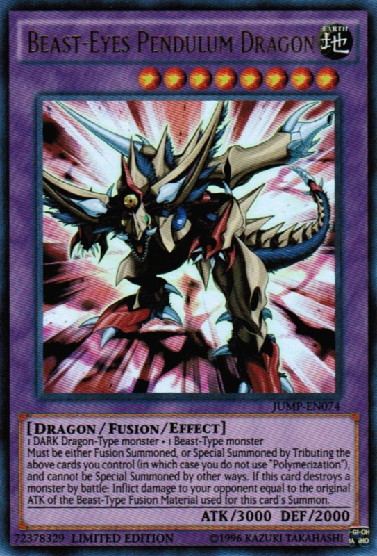 Beast-Eyes Pendulum Dragon [JUMP-EN074] Ultra Rare | Rock City Comics