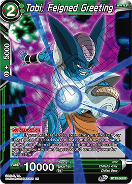 Tobi, Feigned Greeting (Rare) [BT13-068] | Rock City Comics