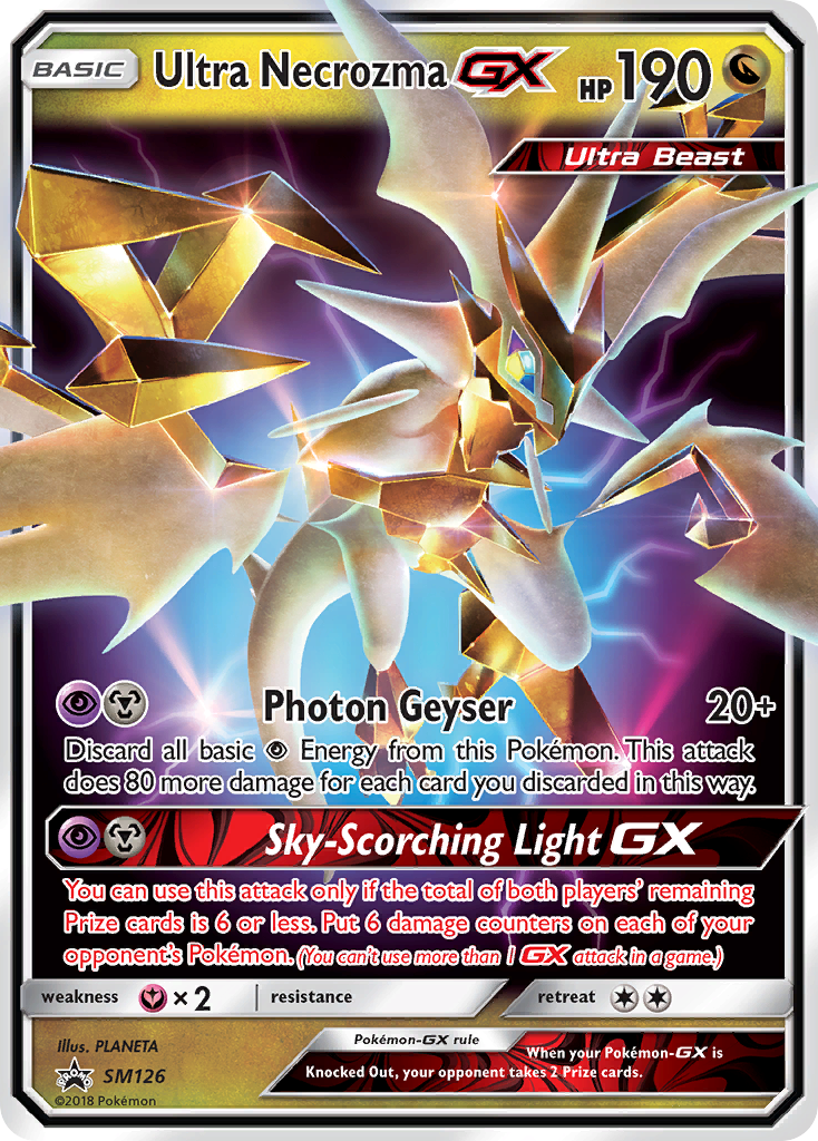 Ultra Necrozma GX (SM126) [Sun & Moon: Black Star Promos] | Rock City Comics