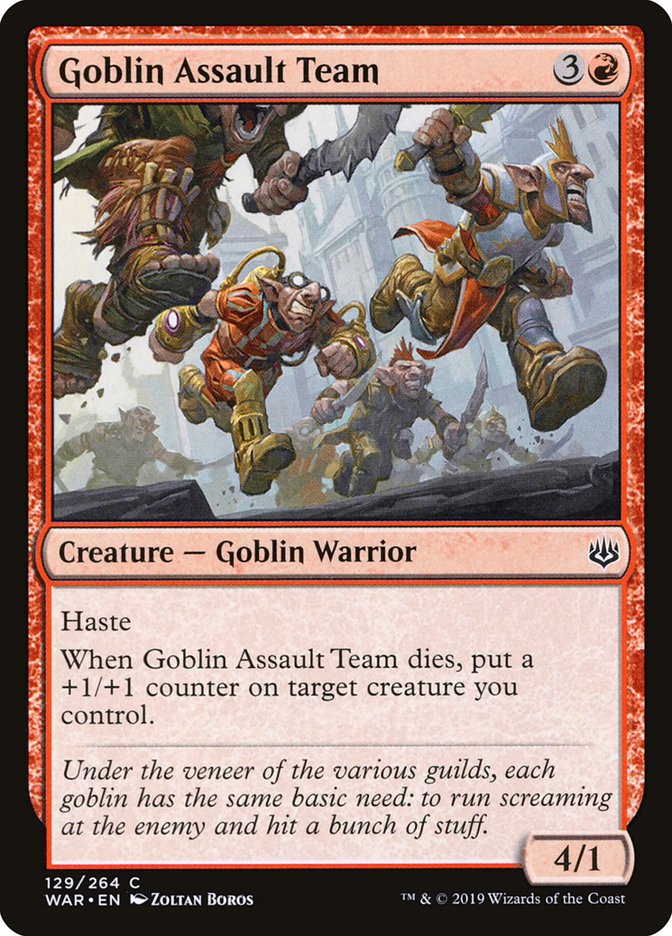 Goblin Assault Team [War of the Spark] | Rock City Comics